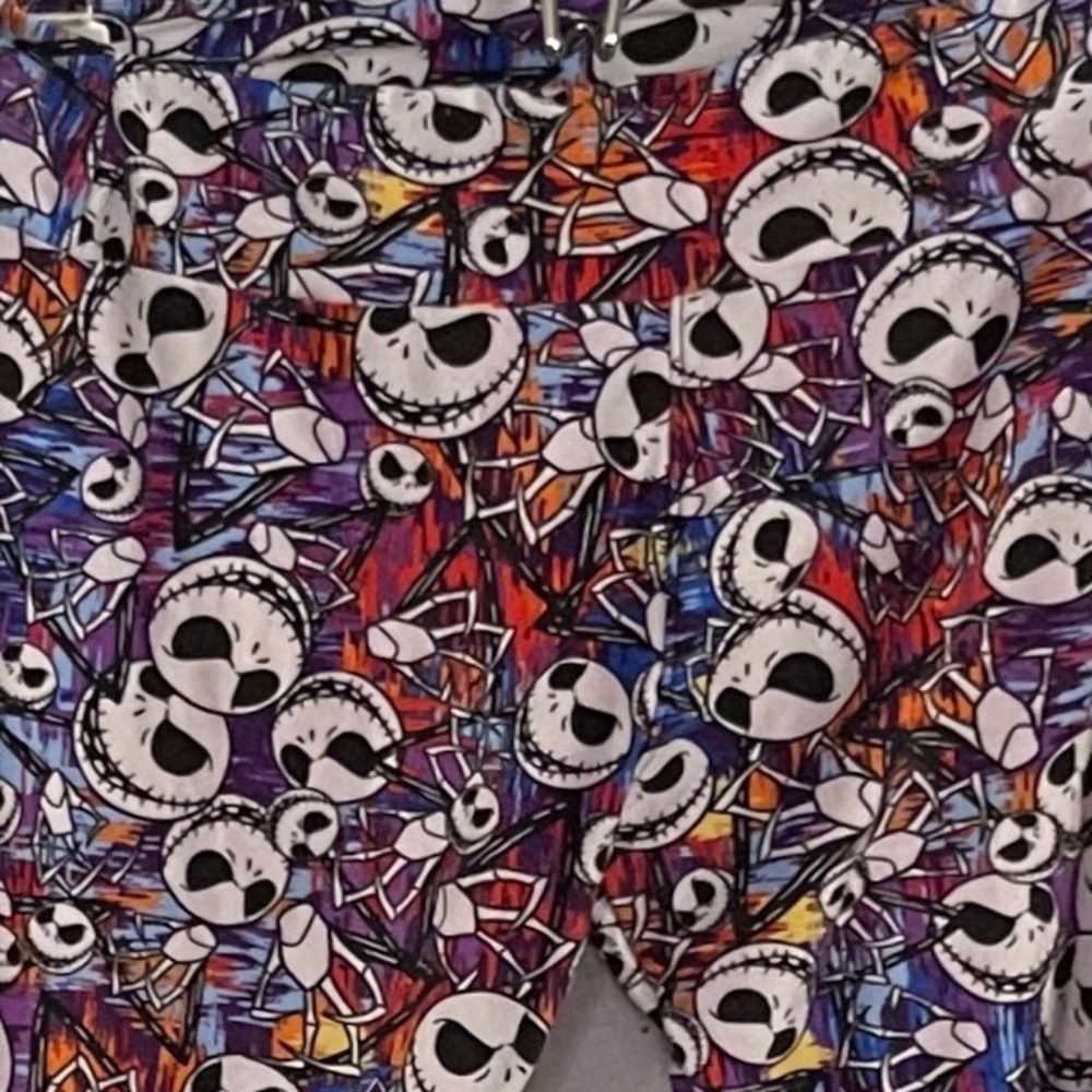 Jack skeleton leggings/colorful